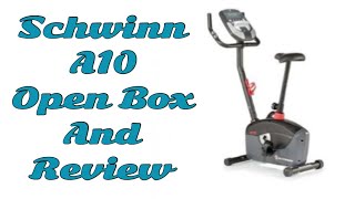 Schwinn A10 Stationary Bike Open Box, Assembly, Demonstration, and Review