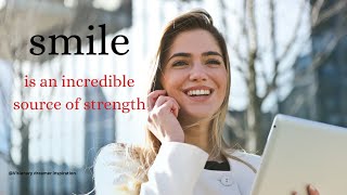 Never underestimate the profound impact of a “Smile” motivational words.......Happy Smile Day.......