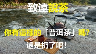 致遠說茶30 （你有這樣的「普洱茶」嗎？還是扔了吧！）