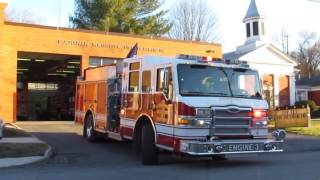 Buchanan, VA - Engine 3 and Medic 3 Responding 2/2/17