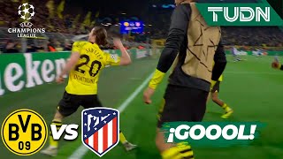 ¡QUÉ LOCURA! LE DAN LA VUELTA | Dortmund vs Atl Madrid | UEFA Champions League 2023/24 - 4tos | TUDN