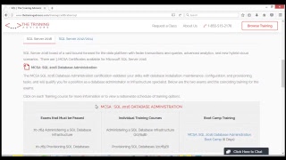 SQL Server 2016 Certification