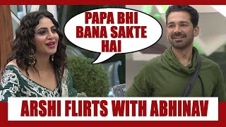 Bigg Boss 14 Day 56 Update: Arshi Khan to FLIRT with Abhinav Shukla in front of Rubina Dilaik