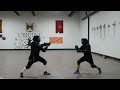 hema longsword sparring alberto vs mario