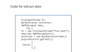 word doc docx in java - read and create