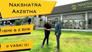 NAKSHATRA AAZSTHA Vasai East | Big Offer Reveal Lunch New Project Vasai East