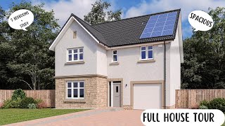 5 Bedroom + Study Detached New Build House Tour UK By Cala Homes The Evan Showhome