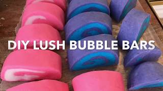 DIY LUSH BUBBLE BARS