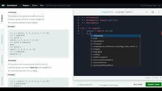 Hackerrank Python Solution #5 Sets - Python: Set discard(), remove() & pop()