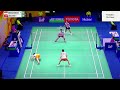 lanny tria mayasari siti fadia vs lui lok lok tsang hiu yan thailand masters 2025 badminton qf