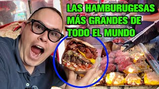 ¿La Hamburguesa Más Gigante y Deliciosa de México? ¡Tienes que Ver Esto! 🍔🔥