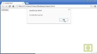 JavaScript - Lesson 32: Event Handlers