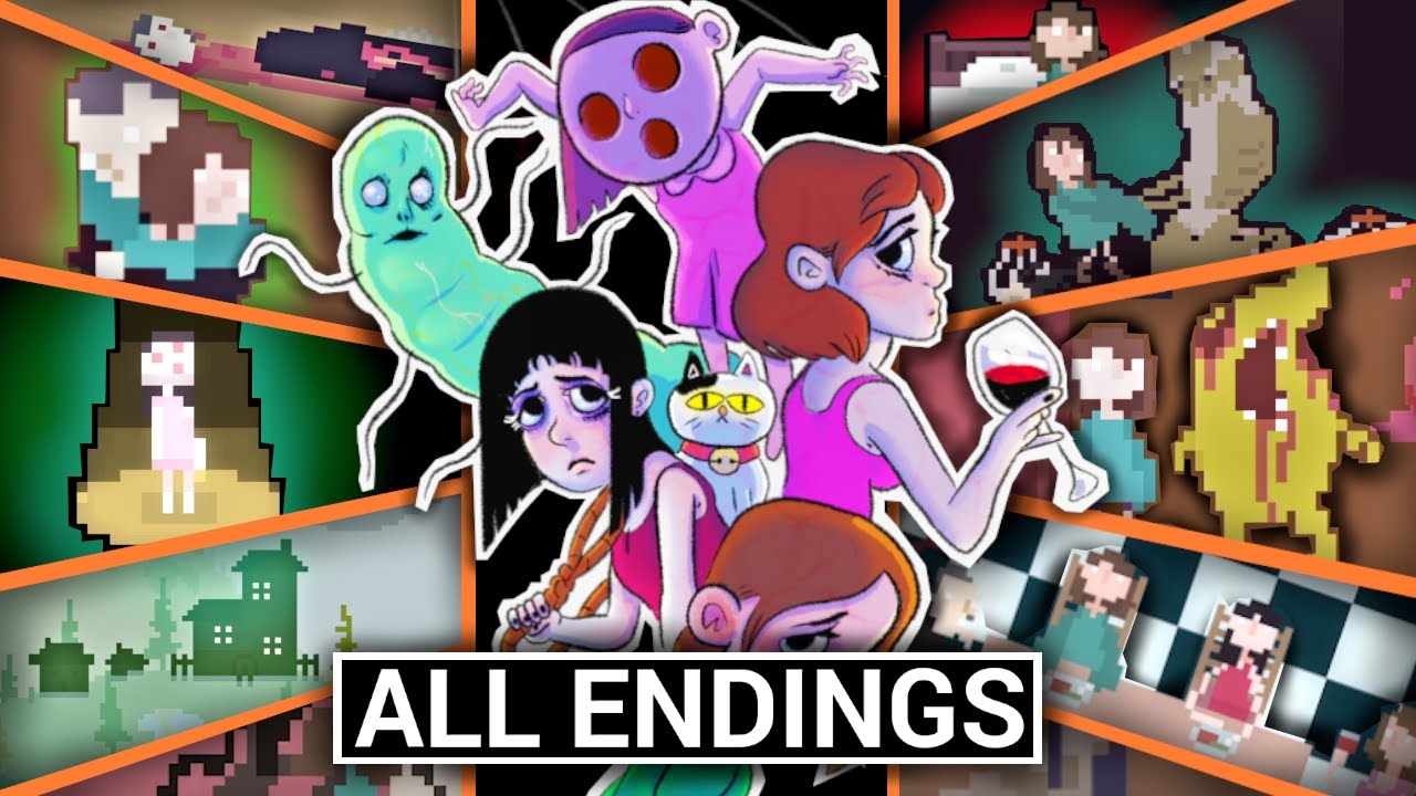 House All Endings Bosses How To Unlock Them Youtube
