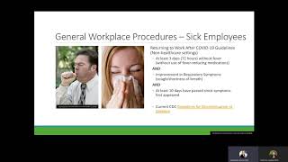 COVID-19 Workplace Guidelines - Employee Version