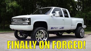 KG1 FORGED WHEELS on my OBS Chevy! | Cleanest Setup yet!