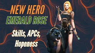 LAST SHELTER SURVIVAL - NEW SP HERO EMERALD ROSE EXPLAINED! Skills, APCs, Hopeness Lab!