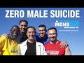 zero male suicide campaign launch event parliament house canberra australia