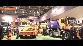 Der Unimog auf der IFAT 2016