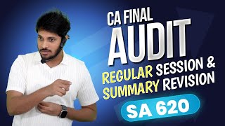 DEMO | SA 620 | CA FINAL AUDIT | NEW EDITION | F2F RECORDED | MAY 25 | NOV 25 | NOV 24