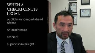 Understanding Your Rights at DUI Checkpoints in Orange County, California