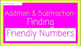 Finding Friendly Numbers