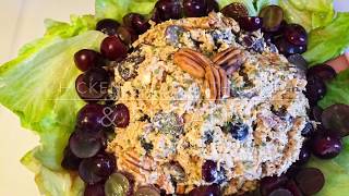 CHICKEN SALAD WITH GRAPES AND PECANS/QUARANTINE COOKING