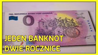 LEGNICA. Jeden banknot, dwie rocznice