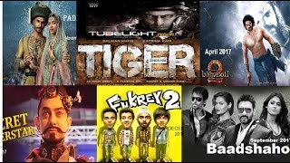 Bollywood upcoming movies 2017, Aamir Khan, Salman Khan, Shahrukh Khan, Akshay Kumar