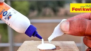 MIXING FEVICOL+ FEVI KWIK |Will It Make Super Glue?