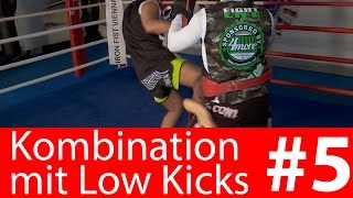 Muay Thai Tutorial #5 | Kombination mit Low Kicks