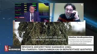 Προϊόντα θεραπευτικής κάνναβης (CBD) - Το «ταμπού» των Ελλήνων και οι θεραπευτικές ιδιότητες