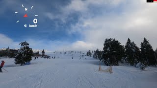 4K - 2022 Szklarska Poręba Ski Arena - Sudetylift - Lolobrygida - Przejazd, Warunki - Gopro hero 8