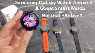 Samsung Galaxy Watch Active 2 Review : A great smart watch, bad at tracking