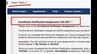 Enrollment Verification Assignment
