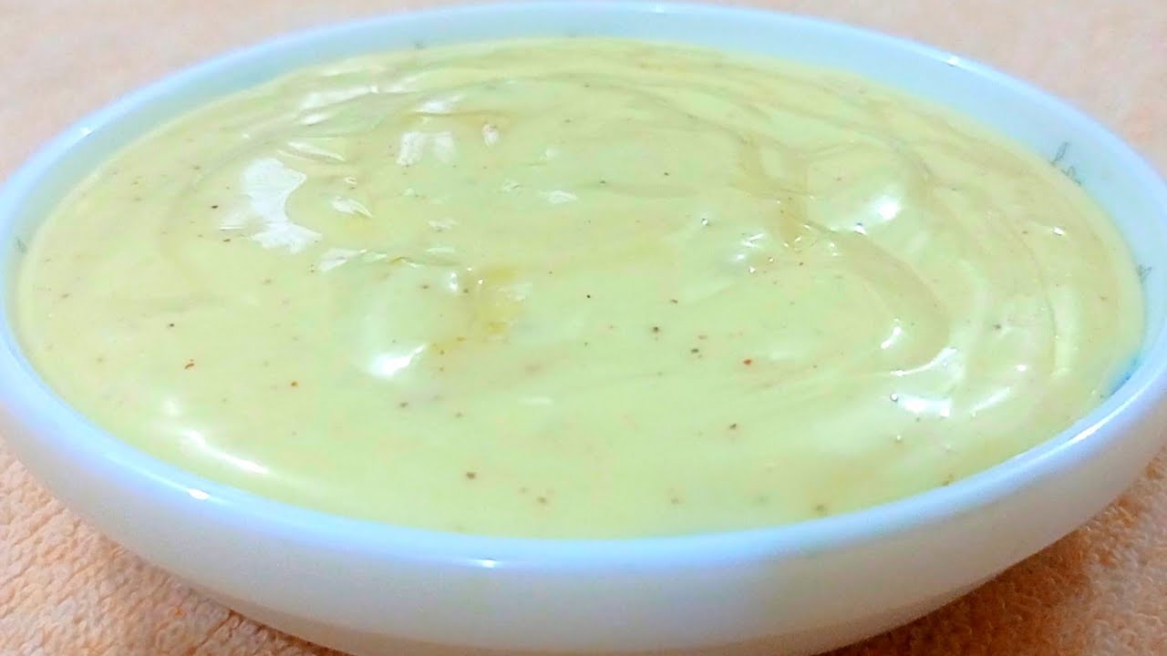 ঘরে তৈরি মেয়োনিজ||Mayonnaise Recipe Bangla||Homemade Mayonnaise Recipe ...