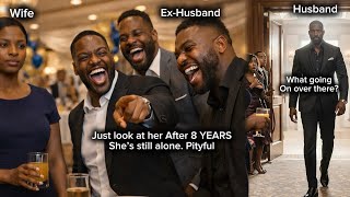 AFTER 8 YEARS OF DIVORCE HUSBAND SAW EX WIFE @ D SCHOOL REUNION & MOCKED HER UNAWARE SHE'S MARRIED 2