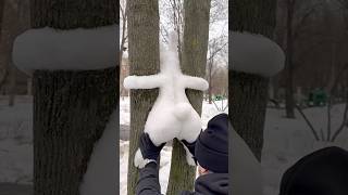 He Built A Snow Rabbit And Shocked Everyone! 😮