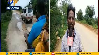 Public Facing Problems from Road Potholes | at Wanaparthy Dist