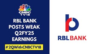 RBL Bank Q2FY25 Results: NIM At 5.04% Vs 5.67 QoQ; RoA At 0.64% Vs 1.14% QoQ | CNBC TV18