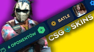 ZROBIE KOSE TYLKO Z CASE BATTLE 4 GRACZY NA CSGOSKINS!