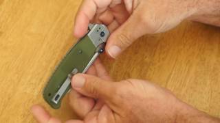 Gamzo G7522 g752 gr bk or. Ball Bearing Pivot flipper knife review