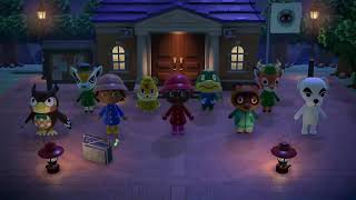 【あつ森】雨の中でも📻ラジオ体操体操🤸🤸‍♀🤸‍♂ #あつ森 #どうぶつの森 #AnimalCrossing #ACNH #NintendoSwitch