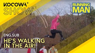 Haha Walks On Air! SPOILER: He Gets Wet! 💦🤣 | Running Man EP734 | KOCOWA+