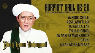 🔴 Full Merayu Kekasih 🤍 Qosidah Maulid Simthudduror - Hurmat Haul Abah Guru Sekumpul Ke-20