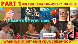 Just The Nobodys | Conspiracy theories that might ruin your childhood | TikTok compilation | Part 1