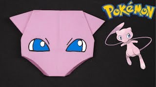 Pokemon origami - Easy origami Mew