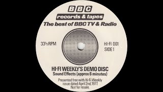 HiFi Weekly BBC - Sound Effects