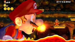 New Super Bowser Wii - Final Boss Evil Mario & Ending