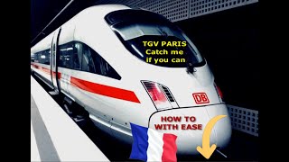 Get to Paris TGV train station from any CDG airport terminal (1, 3, 2A, 2B, 2C, 2D, 2E, 2F & 2G
