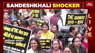 BJP Protests in Delhi Over Sandeshkhali Issue: Updates | Sandeshkhali News